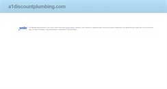 Desktop Screenshot of a1discountplumbing.com